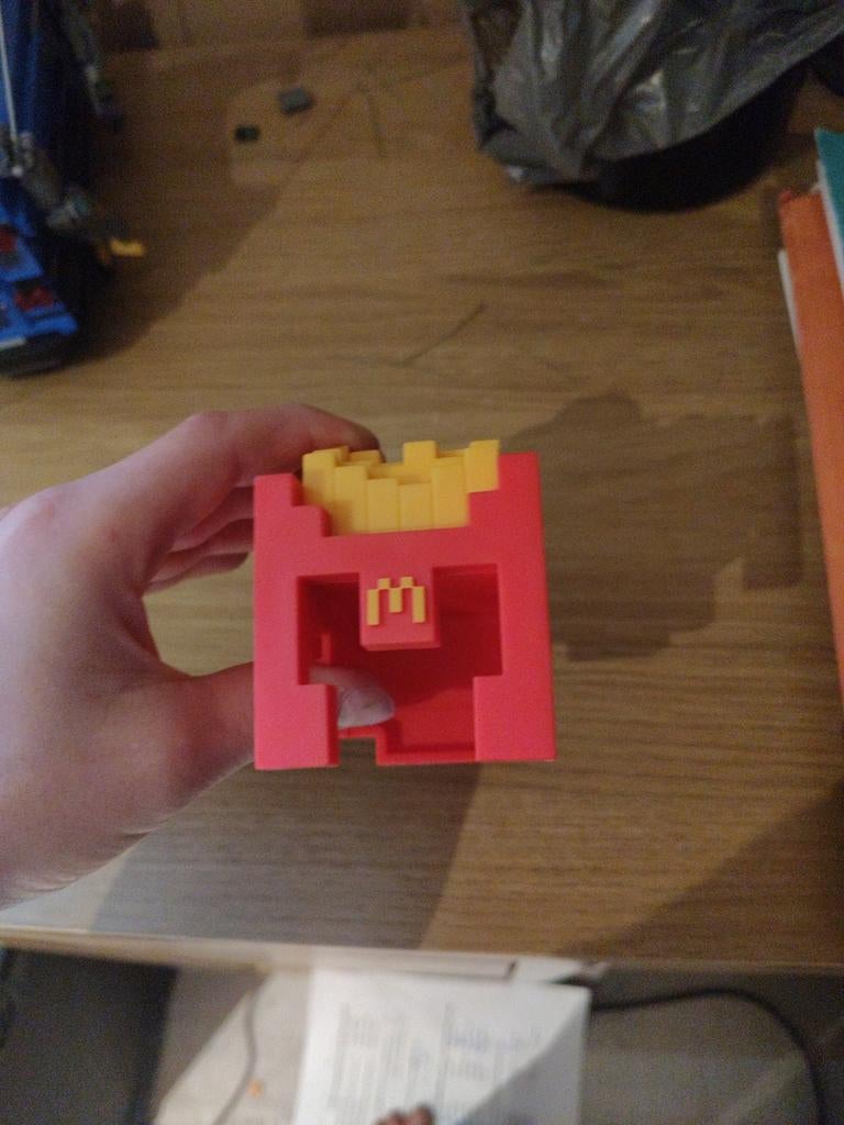 Minecraft McDonald's figuurtjes, Ophalen, Zo goed als nieuw