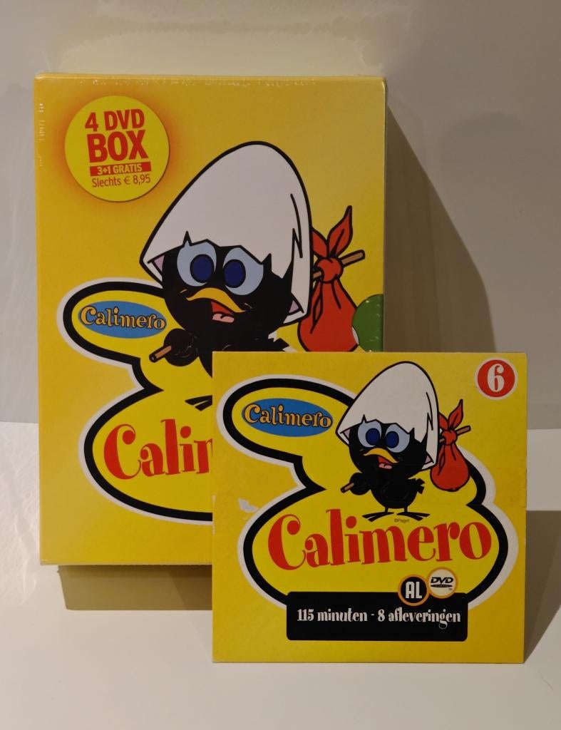 Calimero 4 DVD Box NIEUW & GESEALD nostalgie kind, CD & DVD, DVD | Enfants & Jeunesse, Neuf, dans son emballage, TV fiction, Coffret