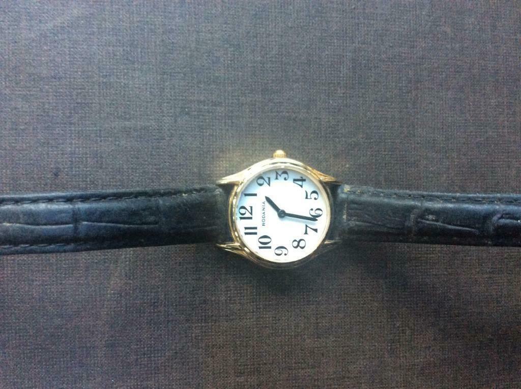 Montre femme Rodania, Montre-bracelet, Autres marques, Cuir, Acier