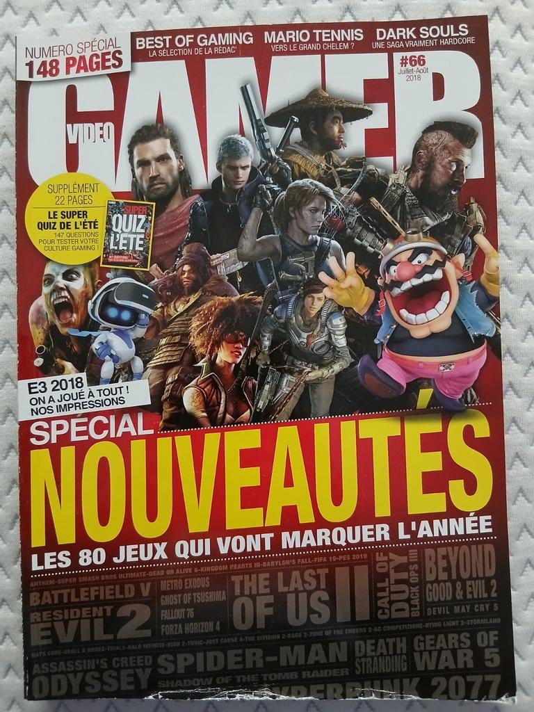Vidéo Gamer, Enlèvement ou Envoi, Comme neuf