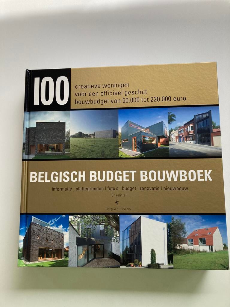 Belgisch Budget Bouwboek: huizen met een bouwbudget van 50.0, Boeken, Ophalen, G. Mees