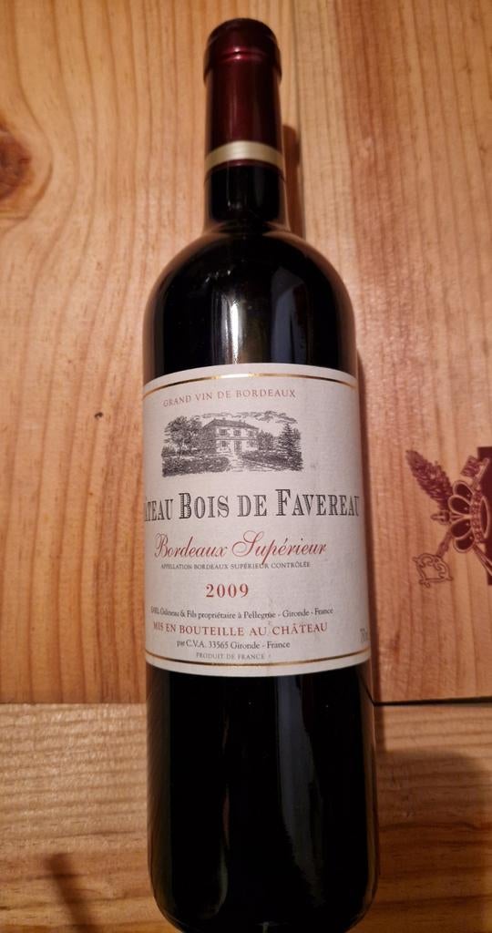 Bordeaux superieur Bois de Favereau 2009