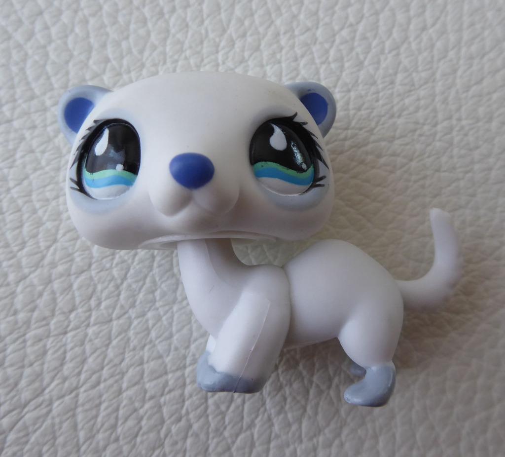 Zeldzame vintage Littlest Pet Shop „Ferret” #798 - Hasbro 20, Verzamelen, Ophalen of Verzenden, Gebruikt