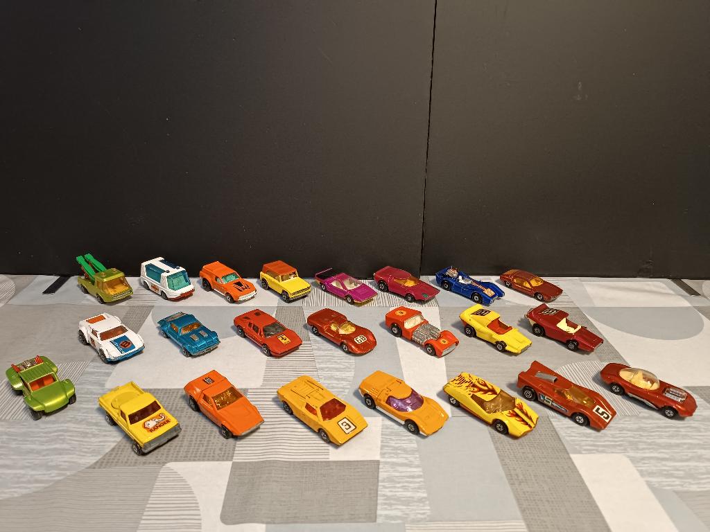 Matchbox Series Lesney - Ferrari Mustang - De Tomaso Pantera, Enlèvement ou Envoi, Utilisé, Voiture