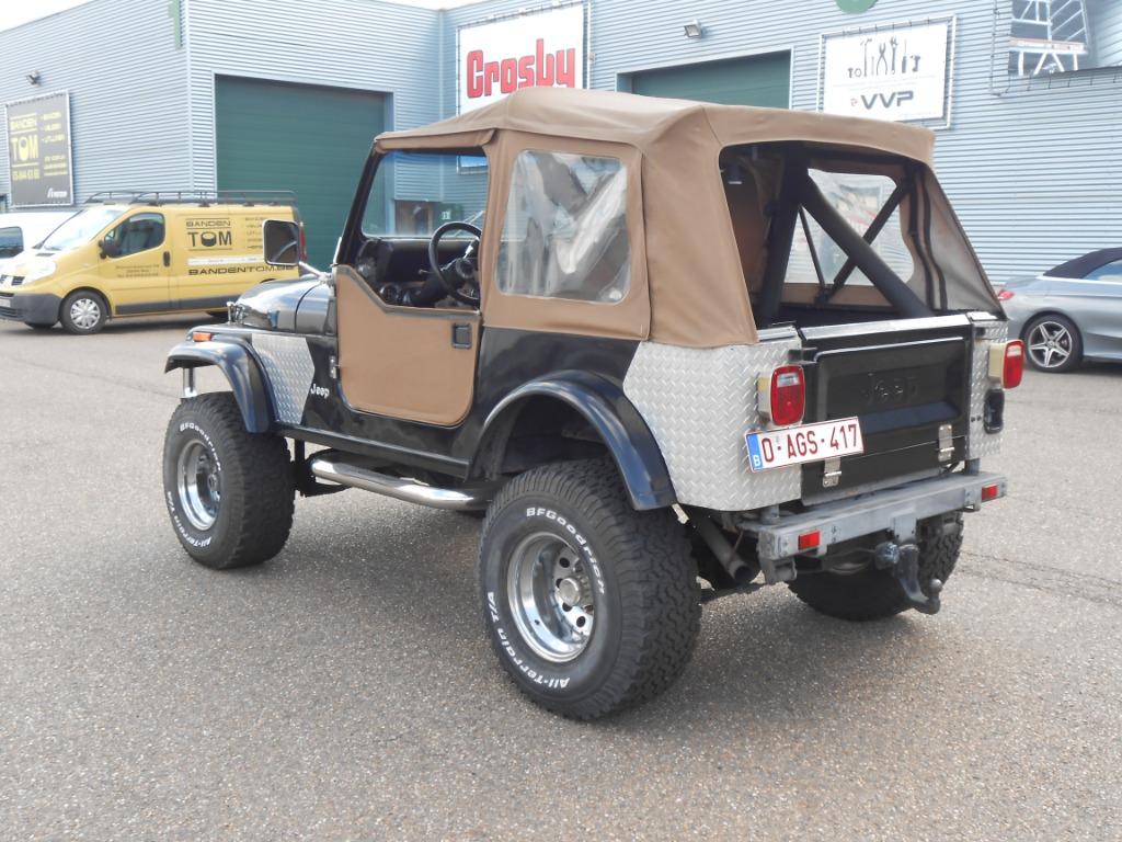 JEEP CJ7 V8 AUTOMAAT 84000 KM, Autos, Achat, Entreprise, CJ, Alcantara