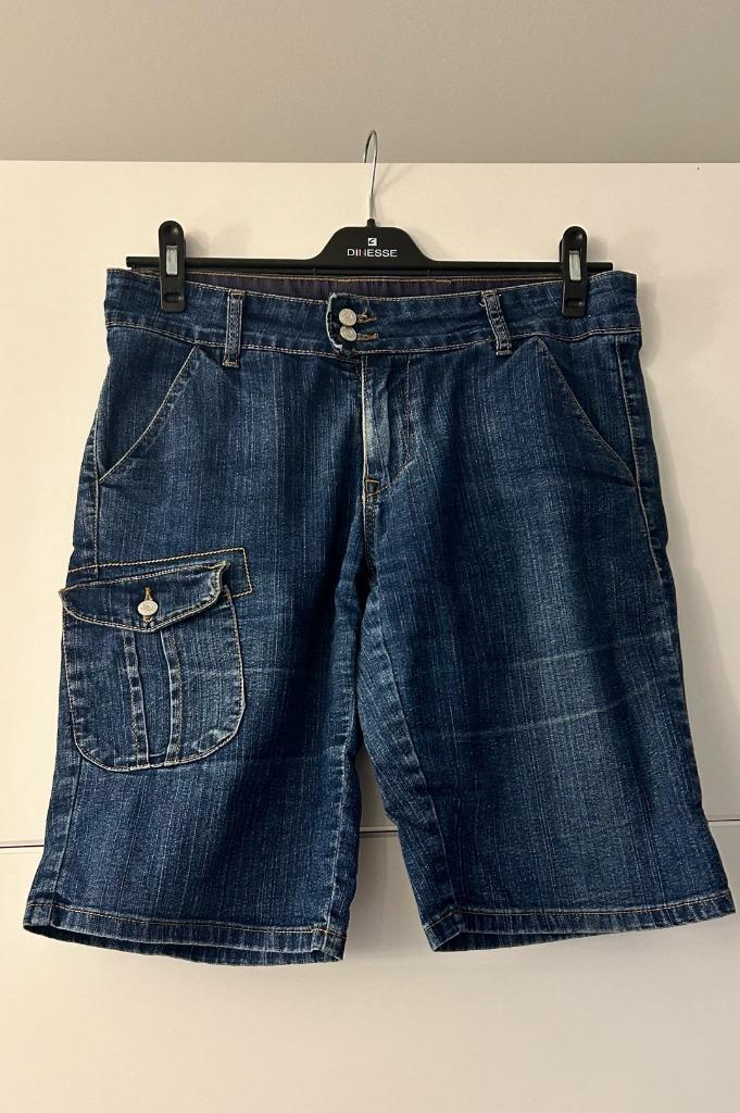 Liberty Island donkerblauwe jeansshort, Kleding | Dames, Kort, Blauw, Maat 42/44 (L), Zo goed als nieuw