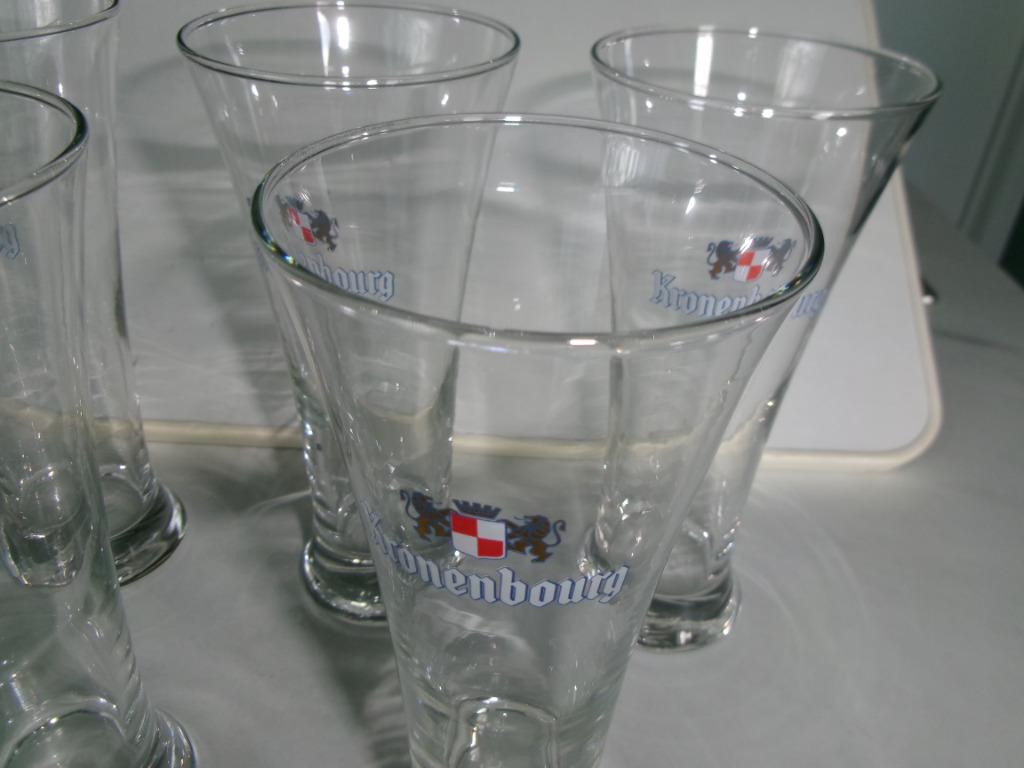 lunettes Kronenbourg, Enlèvement ou Envoi, Utilisé, Verre à bière