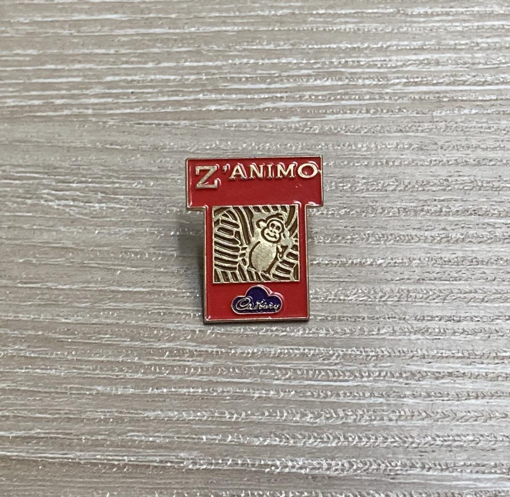 PIN - Z'ANIMO - CADBURY, Verzenden, Gebruikt, Merk, Speldje of Pin