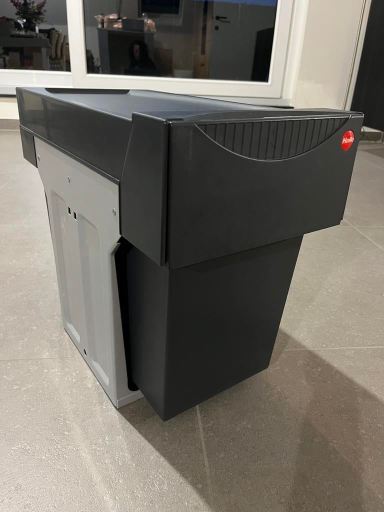 Hailo Dubbele inbouw vuilnisbak, Ophalen of Verzenden, Zo goed als nieuw