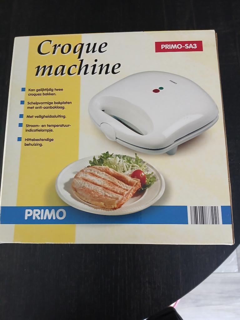 Croque- monsieur machine Primo SA3 - NIEUW, Electroménager, Enlèvement, Neuf