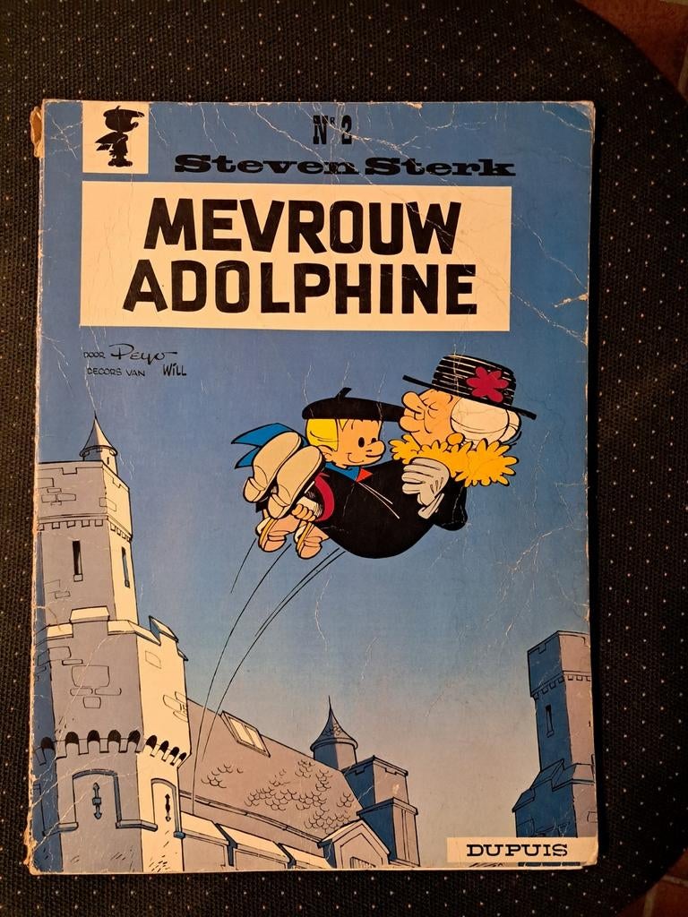 Steven Sterk 2 Mevrouw Adolphine, Boeken, Stripverhalen, Ophalen of Verzenden, Gelezen