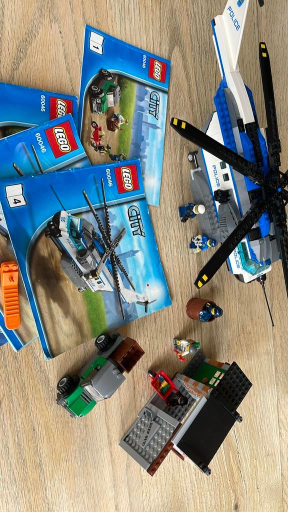 Lego city 60046, Ophalen, Zo goed als nieuw, Lego
