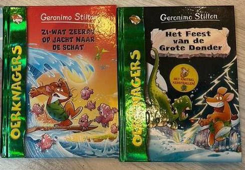 Geronimo Stilton Reeks Oerknagers, Enlèvement ou Envoi, Comme neuf