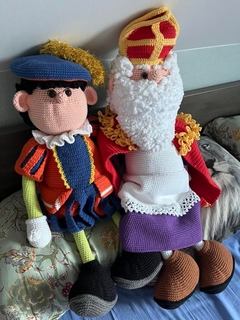Gehaakte sint en piet, Enlèvement, Comme neuf