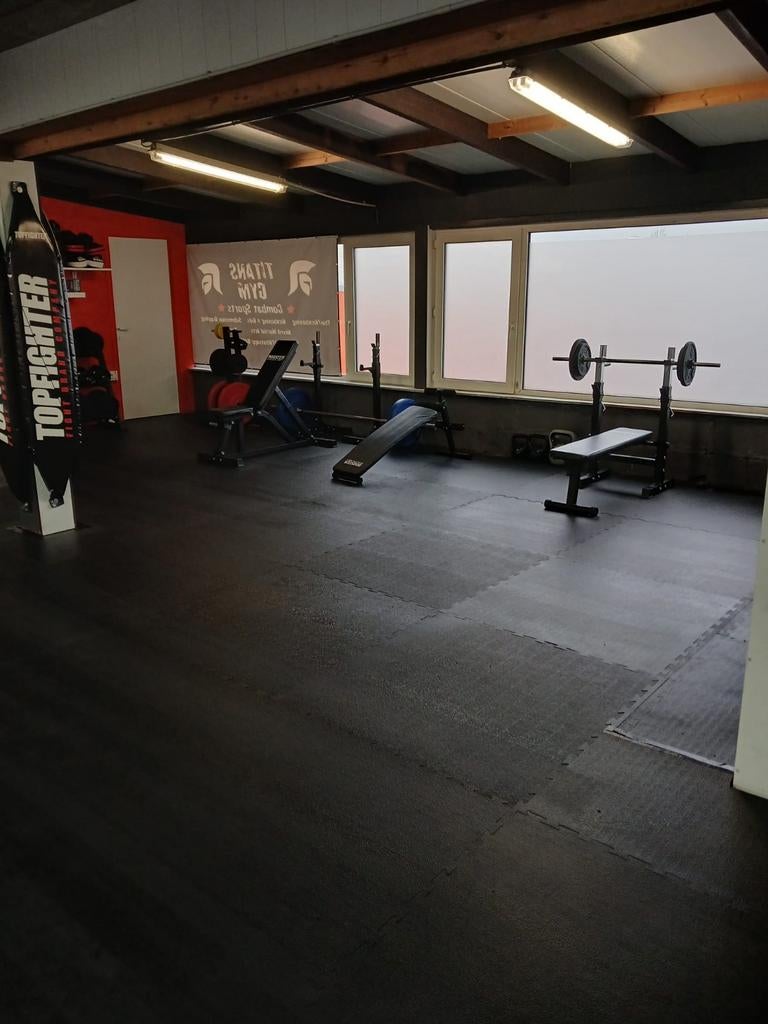 Fitness / gym puzzelmatten, Sport en Fitness, Ophalen