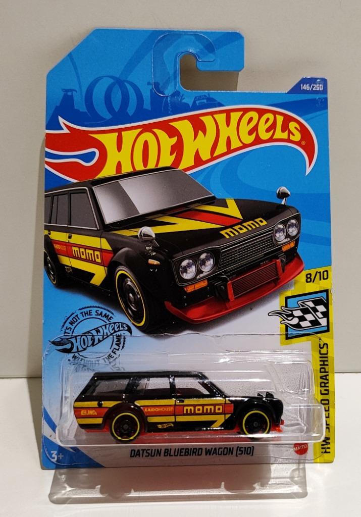 Hot Wheels Datsun Bluebird Wagon 510 Momo Livery (2018), Ophalen of Verzenden