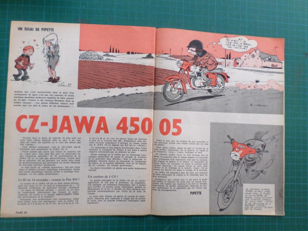 CZ-Jawa 450 05 - article illustré - 1964, Ophalen of Verzenden, Gebruikt, Overige typen