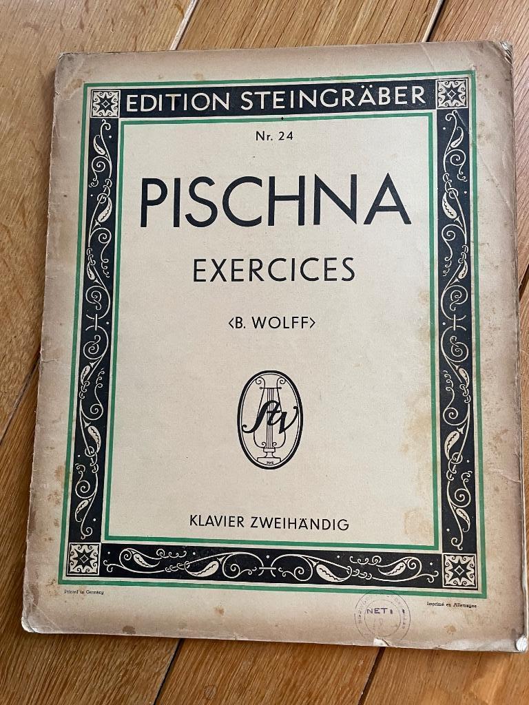 Pischna, boek voor piano, Ophalen of Verzenden, Gebruikt, Klassiek, Piano