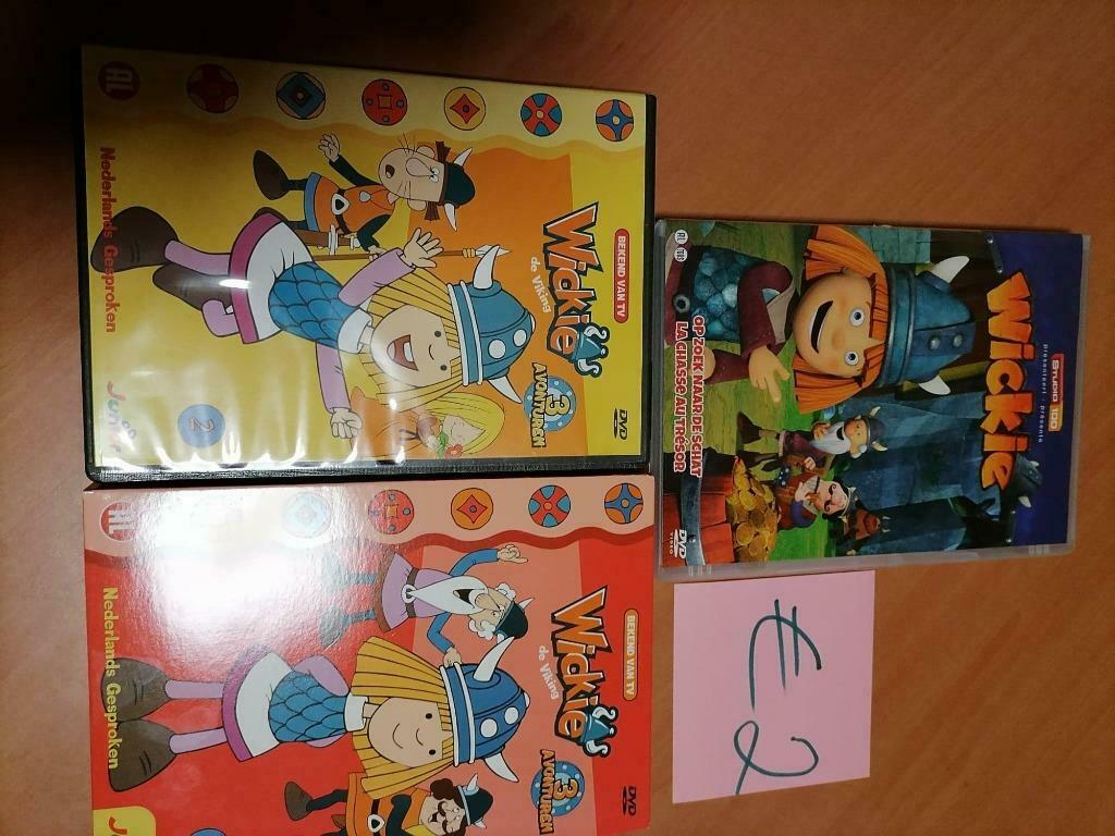 dvd's wickie de viking, Ophalen of Verzenden