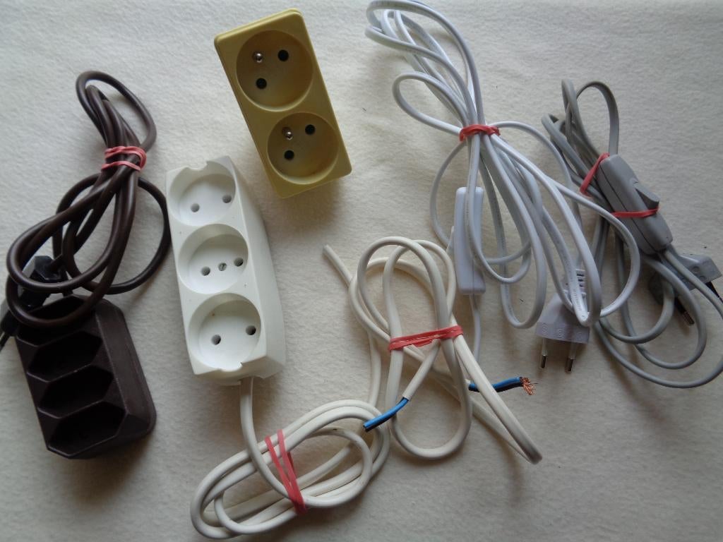 Rallonge électrique et divers, Envoi, Utilisé