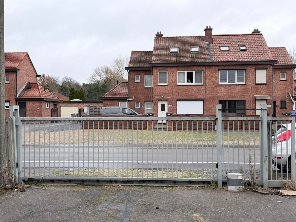 Automatische schuifpoort met motor – goede staat, Tuin en Terras, Ophalen, Gebruikt, IJzer, Schuifpoort