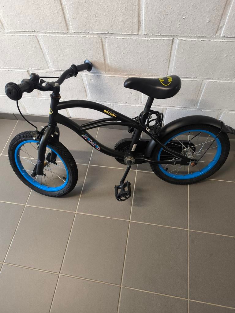 Batman kinderfiets 18 inch (4-6 jaar), Fietsen en Brommers, Fietsen | Kinderfietsjes, Ophalen
