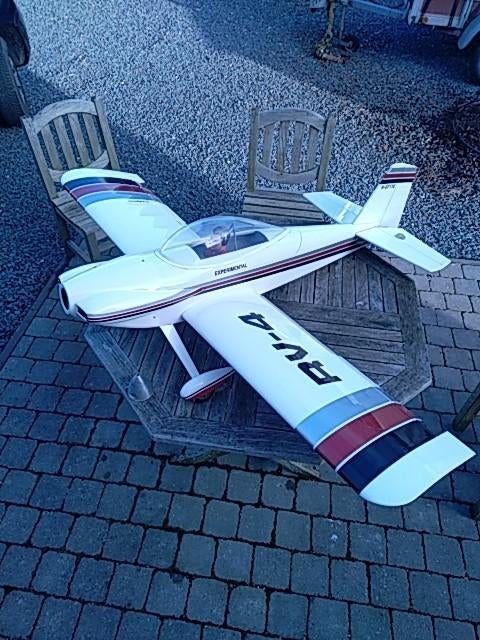 Avion RC Van's RV4 - 1:4 Great Planes :, Enlèvement