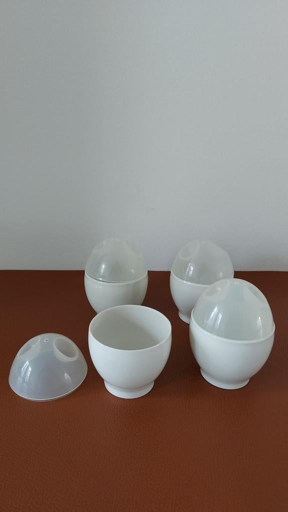 Eierkoker (4 stuks) voor magnetronoven/ microgolfoven, Elektronische apparatuur, Eierkokers, Gebruikt, Ophalen of Verzenden