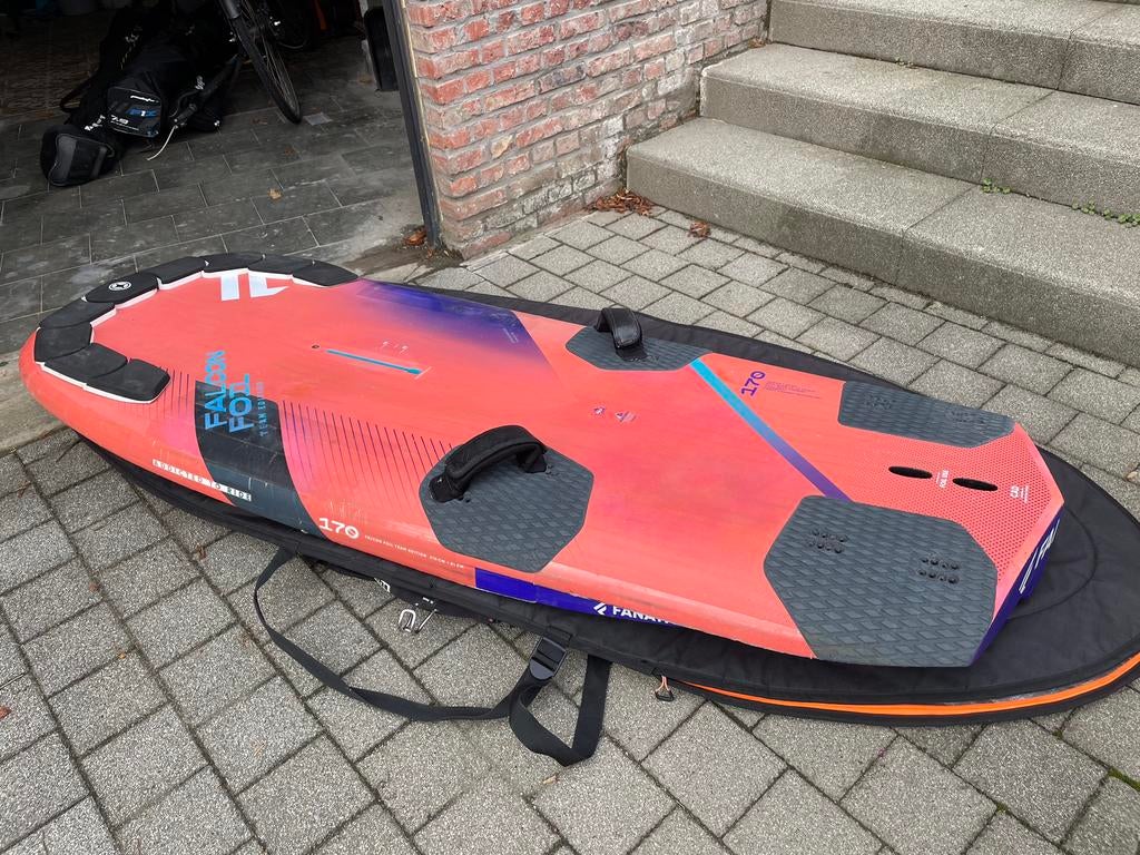Windfoilplank top race end falcon 170, Watersport en Boten, Ophalen, Gebruikt, Minder dan 250 cm, Plank