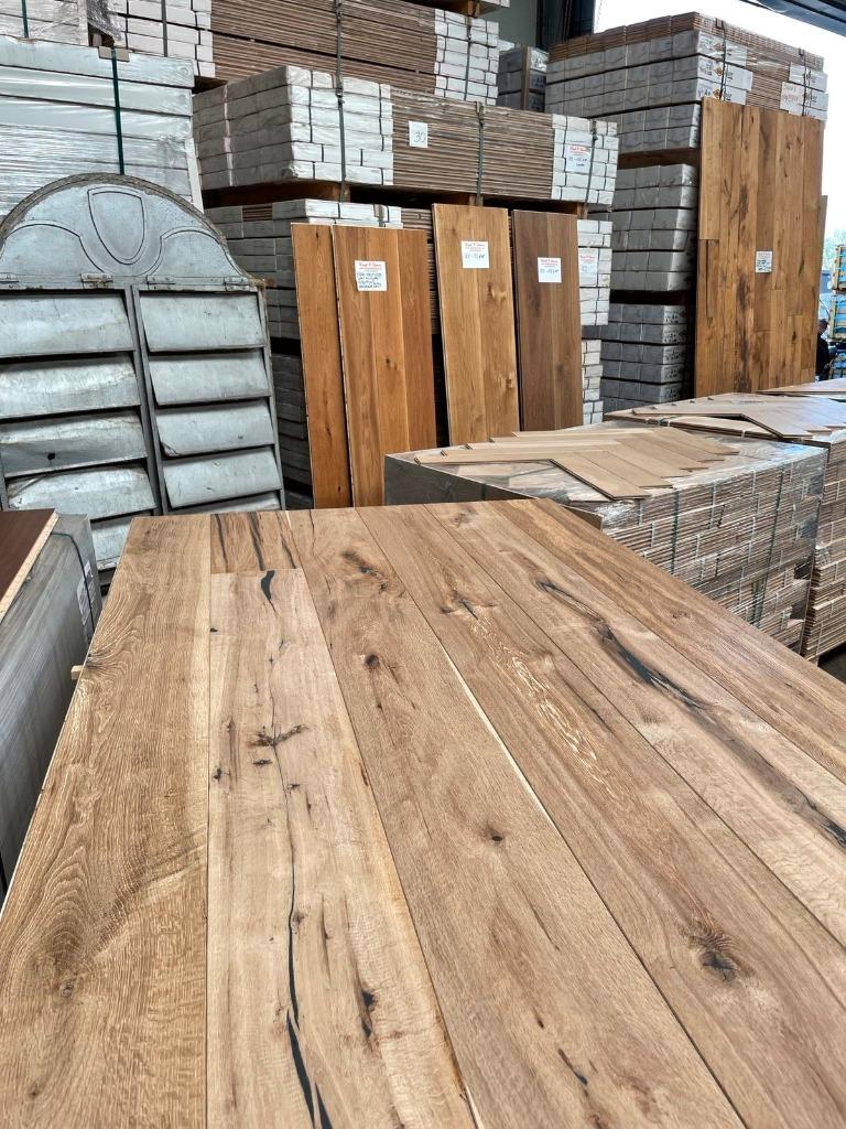 Groot assortiment parket houten vloeren aanbieding OP=OP!!, Enlèvement ou Envoi, Neuf, Autres formes, Autres matériaux