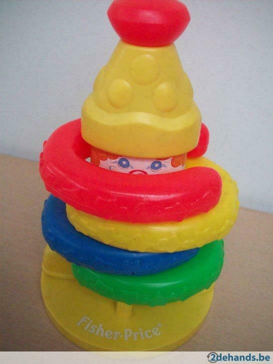 Fisher price "Tapeltoren" jaren '80, Kinderen en Baby's, Speelgoed | Fisher-Price, Ophalen, Zo goed als nieuw, Speelset