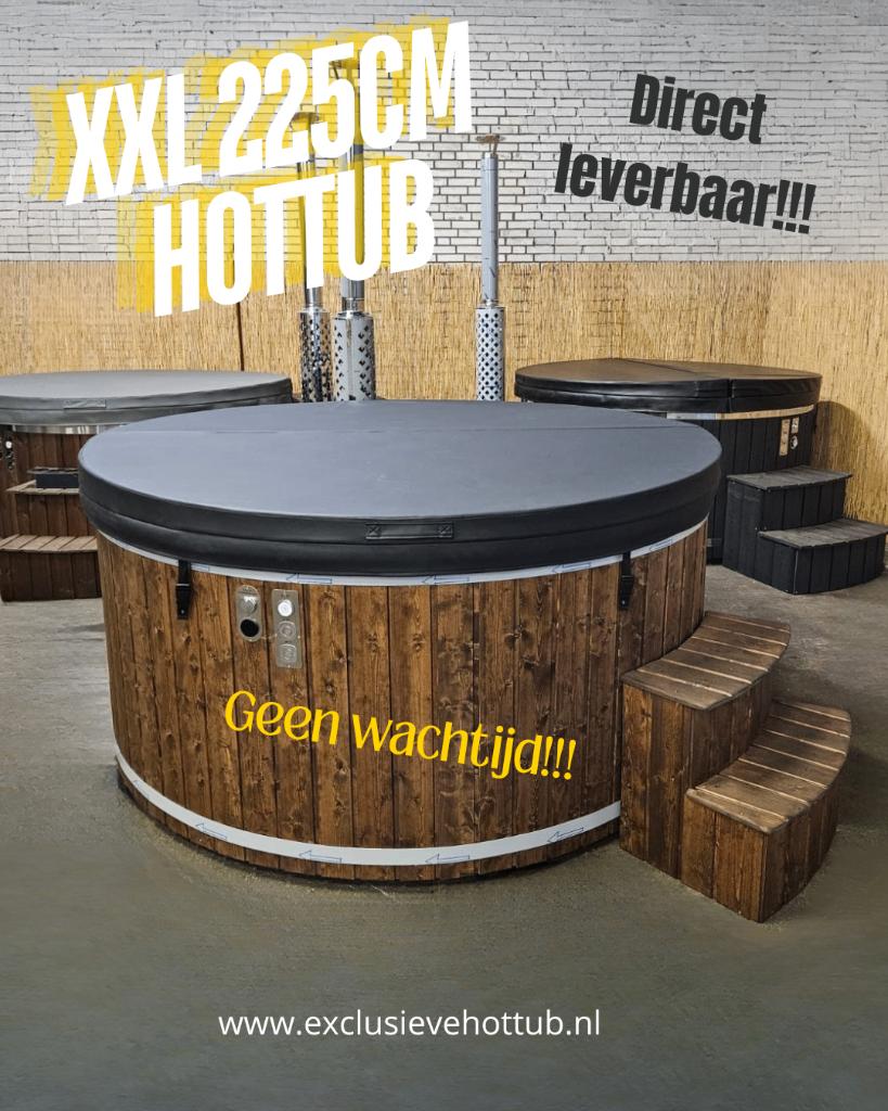 Jacuzzi de 225 cm avec chauffage intégré (XXL), Enlèvement, Neuf, Filtre