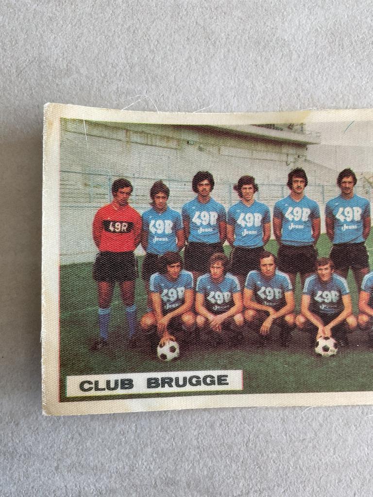 Satijnen foto Club Brugge, Ophalen of Verzenden, Zo goed als nieuw, X, X