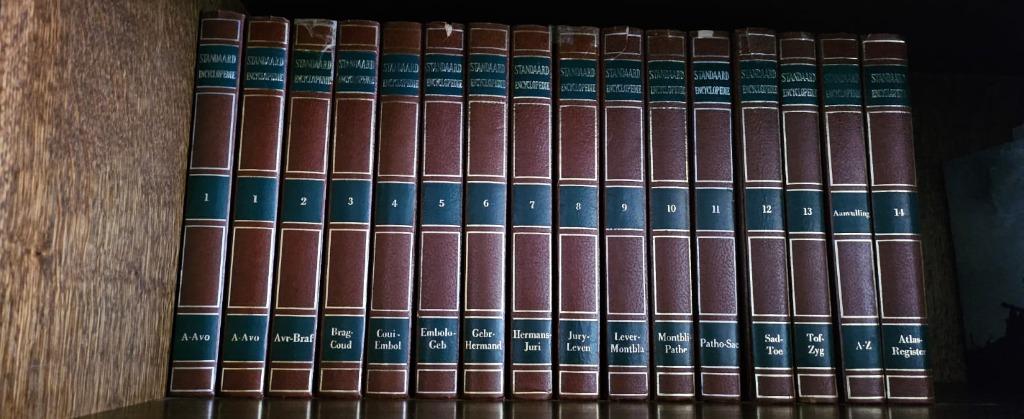 oude encyclopedie, Boeken, Encyclopedieën, Ophalen, Gelezen, Algemeen, Complete serie