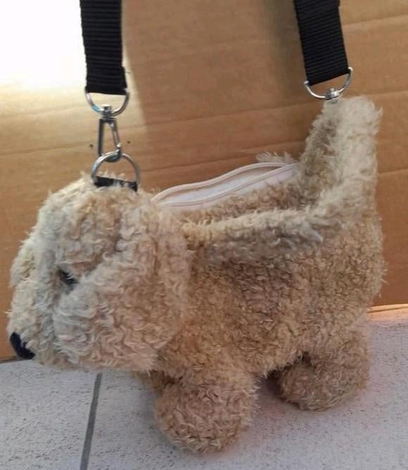 Honden knuffel tas, Ophalen of Verzenden, Zo goed als nieuw