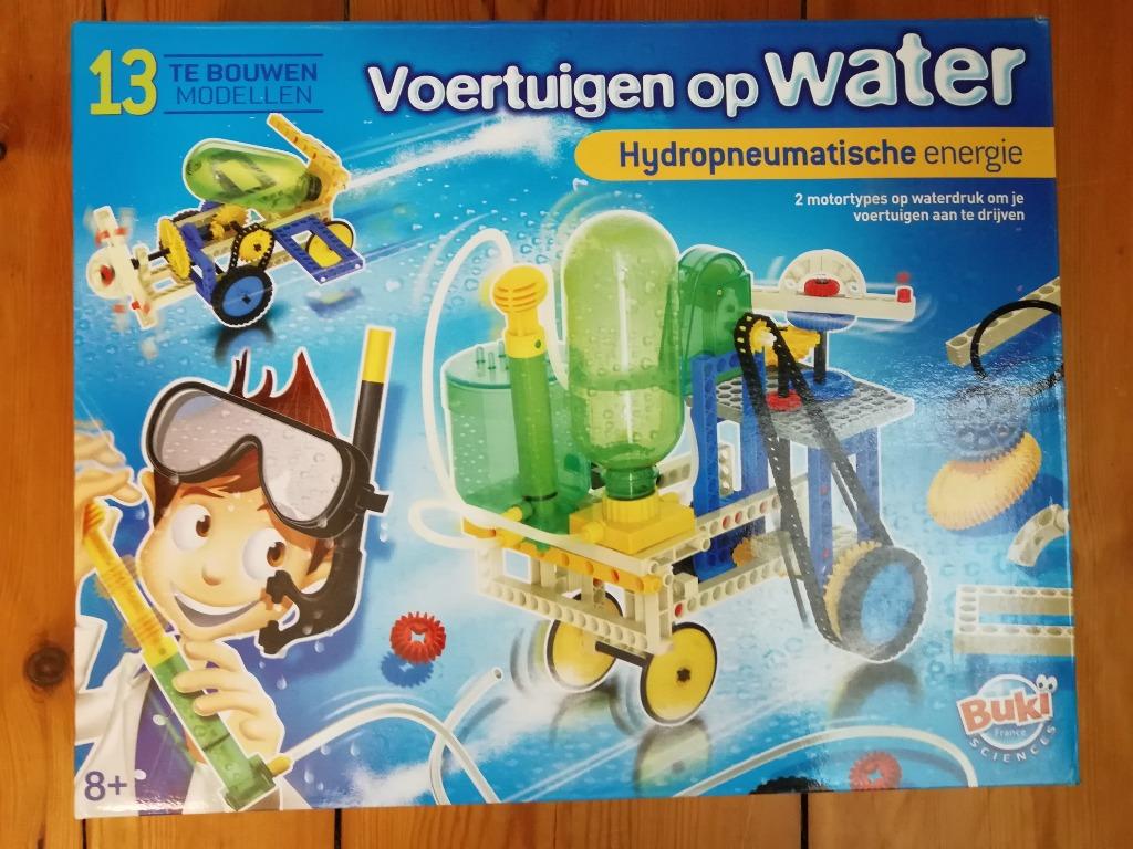 Voertuigen op water. Bouwpakket  BUKI, Kinderen en Baby's, Ophalen of Verzenden, Zo goed als nieuw, Bouwen, Met geluid