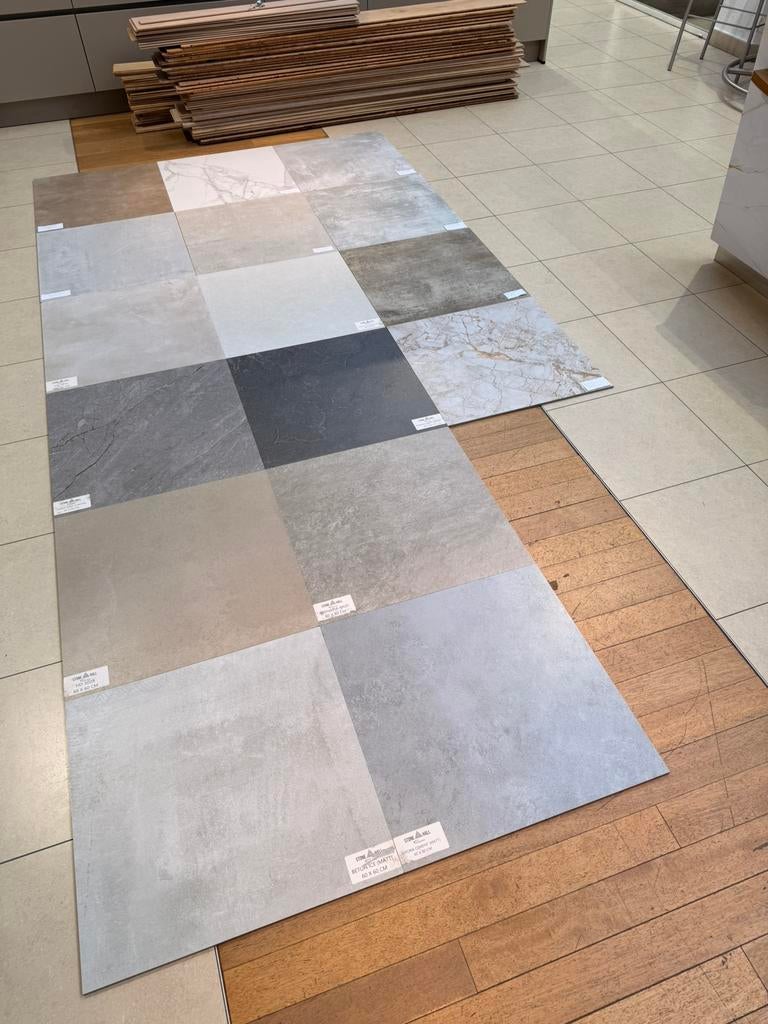 Stockverkoop tegels, Ophalen of Verzenden, Nieuw, Keramiek, Vloertegels