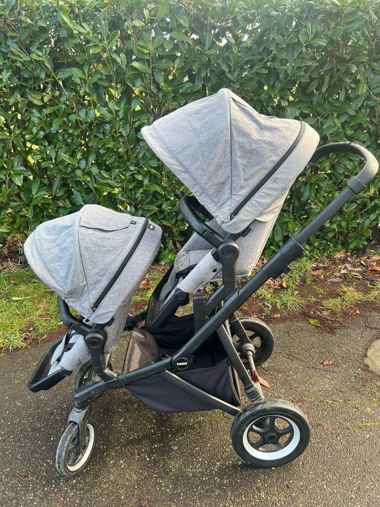 Thule Sleek Duo wandelwagen/buggy, Ophalen, Kinderwagen, Overige merken, Luchtbanden