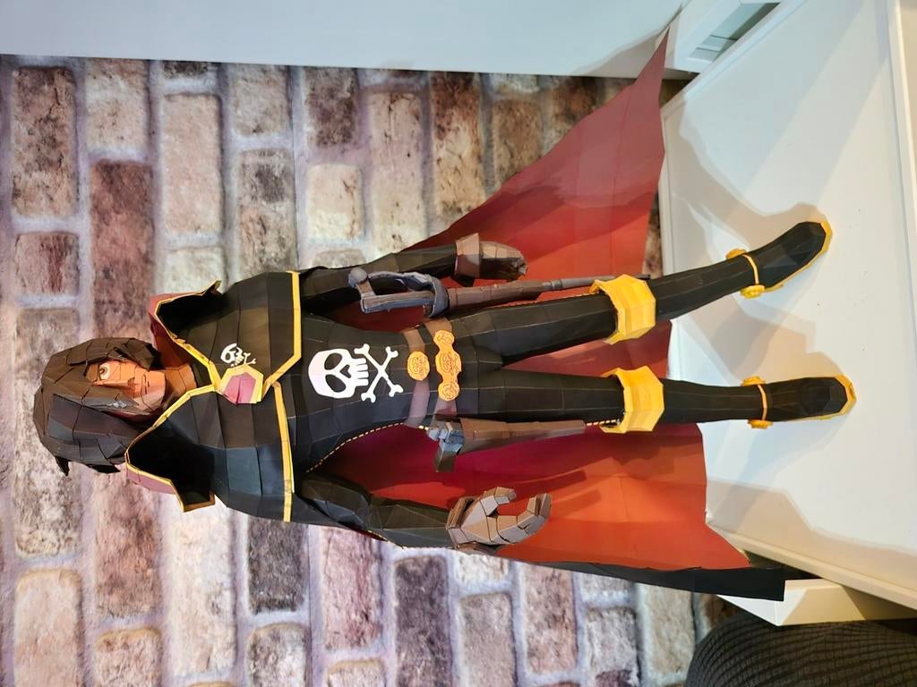 Papercraft Albator-figuren, Ophalen of Verzenden