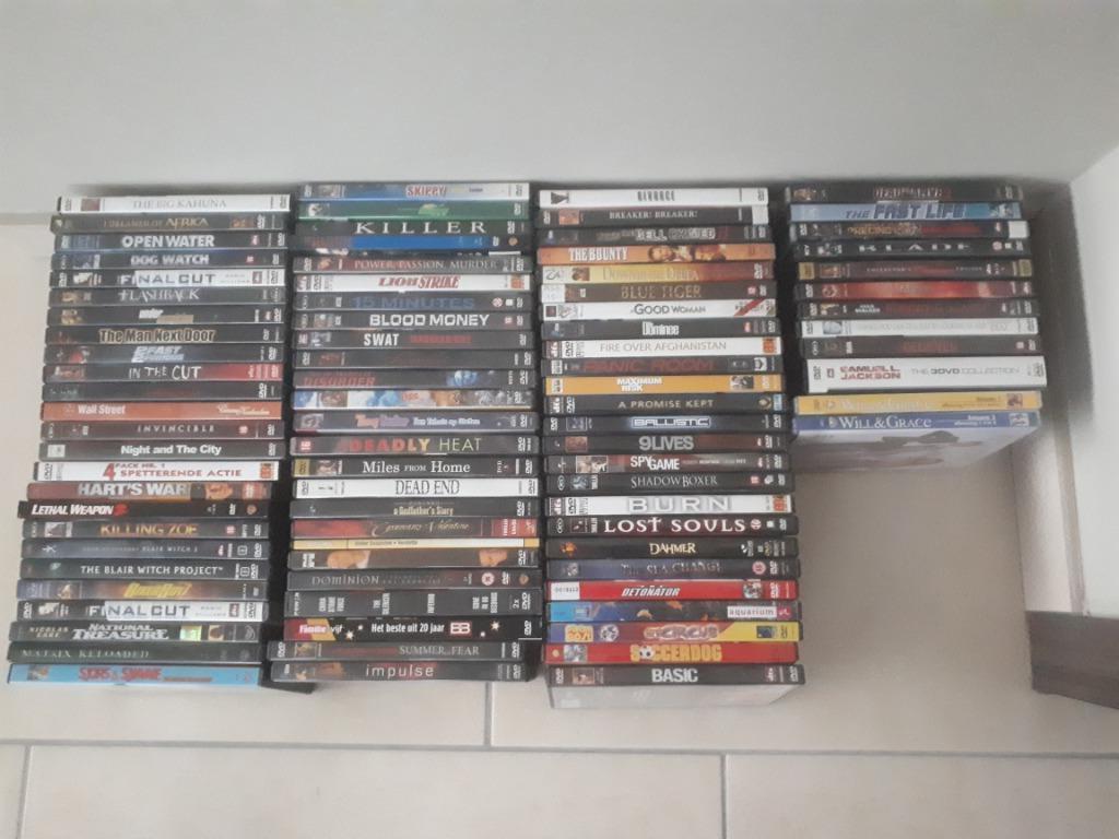 Lot van 89 DVD's, Tous les âges, Enlèvement ou Envoi, Action
