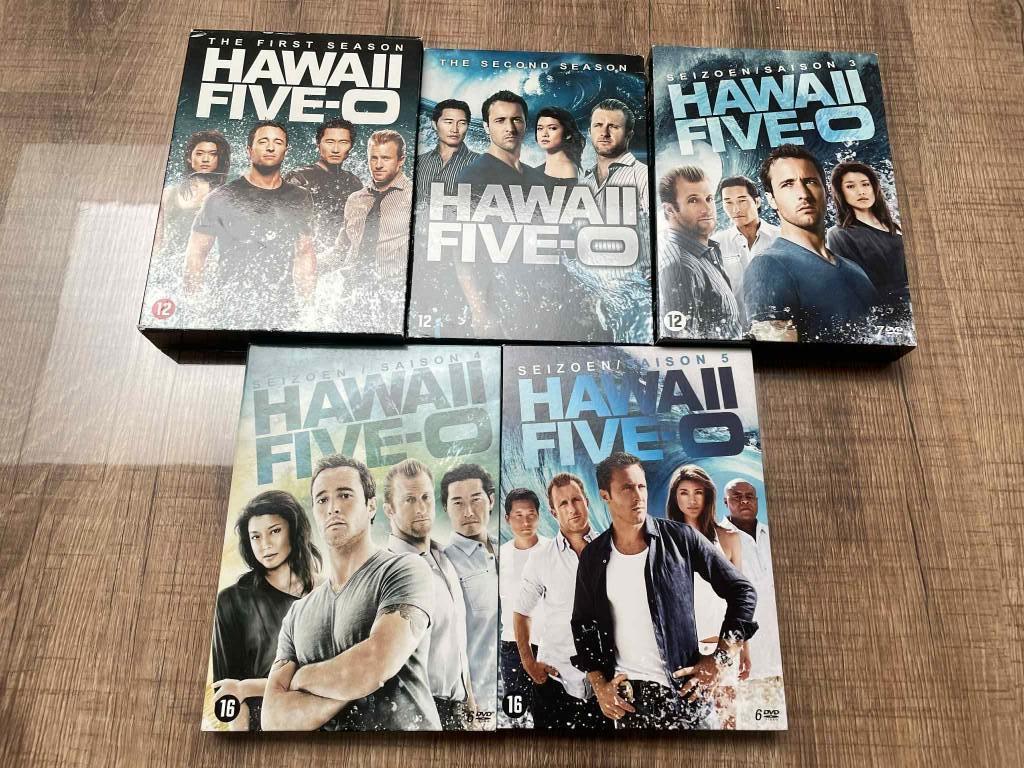 Hawaii Five-0 : The Complete 5 eerste seizoenen op Dvd ., Cd's en Dvd's, Maffia en Misdaad, Alle leeftijden, Boxset, Ophalen of Verzenden