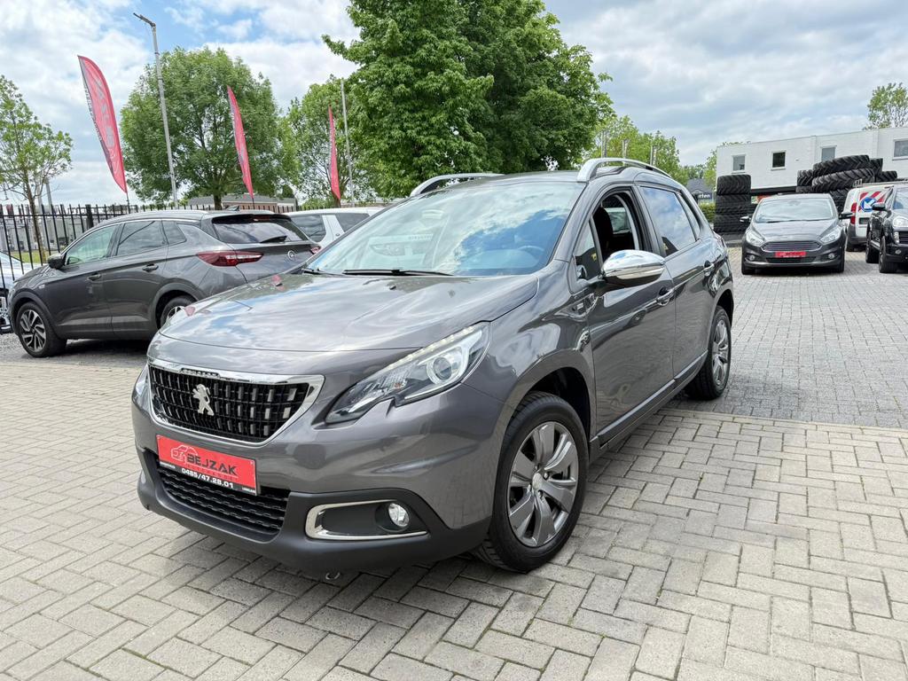 Peugeot 2008 1.2i 2017 gekeurd, Auto's, Bluetooth, Leder, Bedrijf, Te koop