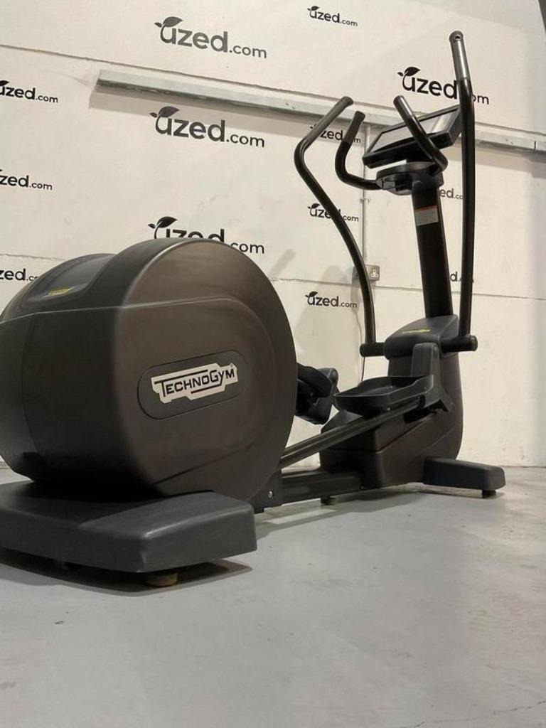 Vélo elliptique - Technogym Synchro 1000 Unity - Noir, Sport en Fitness, Ophalen of Verzenden, Zo goed als nieuw, Benen, Overige typen