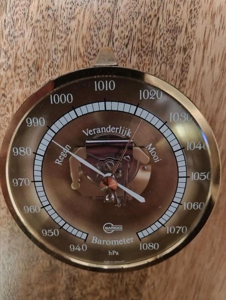 Barometer van het merk Barigo, Ophalen of Verzenden, Barometer