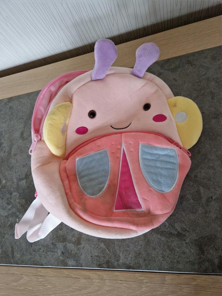 babyrugzakje, Ophalen