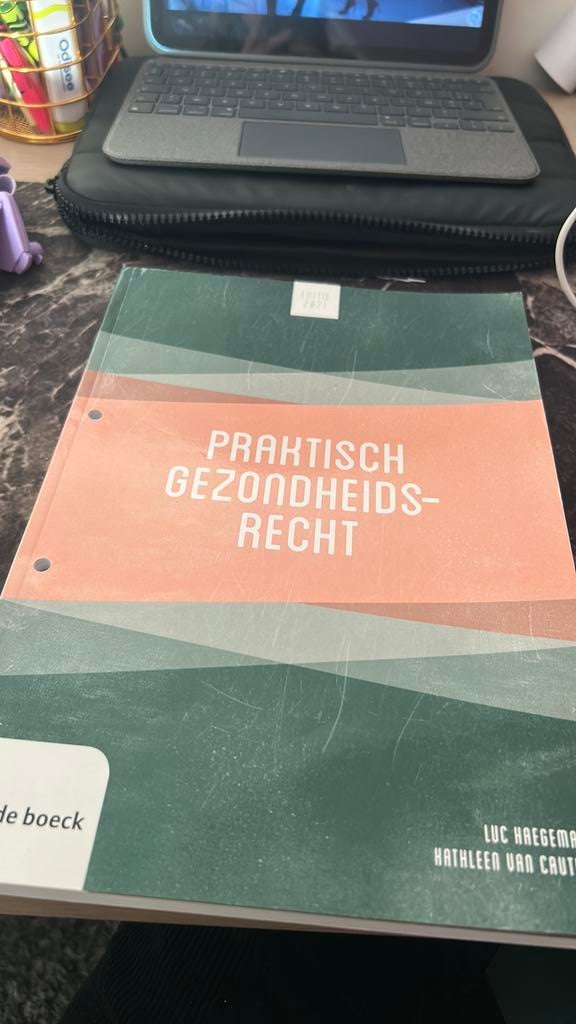 Praktisch gezondheidsrecht, Boeken, Ophalen of Verzenden, Zo goed als nieuw