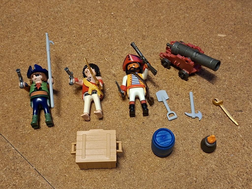 Playmobil 5136 piratenbende met wapenarsenaal, Enlèvement, Utilisé