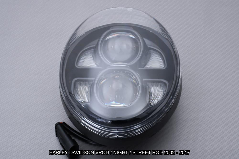 Koplamp / Voorlicht LED AVDB HARLEY DAVIDSON VROD 2002 2017, Motoren, Ophalen of Verzenden, Nieuw