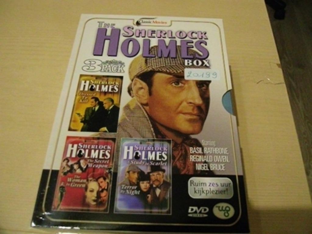 sherlock holmes collectie  3 disc, Ophalen of Verzenden