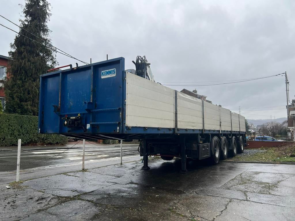 Semi-remorque pacton T4-001 2004, Enlèvement